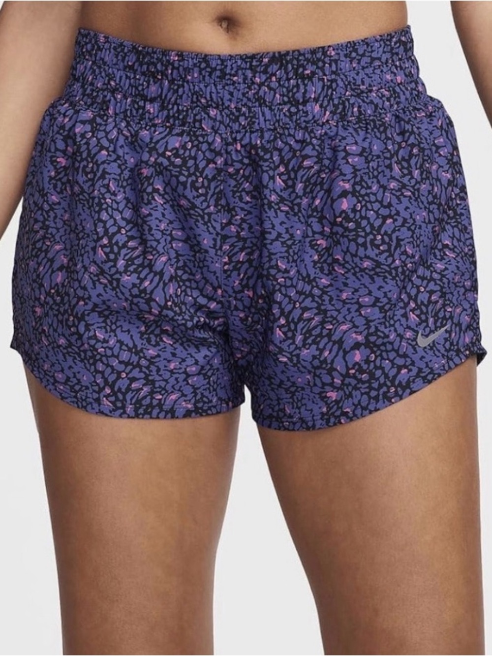 Nike One Women's Dri-FIT Mid-Rise 3" Brief-Lined Shorts